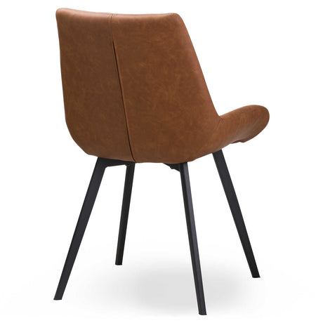 malmo tan dining chair
