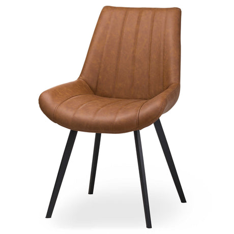 malmo tan dining chair