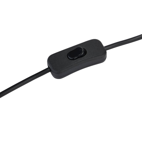 incia fluted wooden table lamp