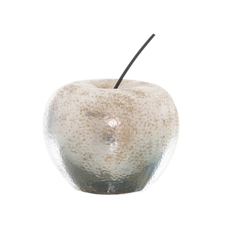 silver apple ornament