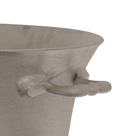large antique pewter champagne cooler