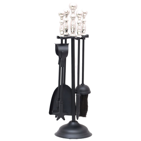 chrome handled dutchess companion set