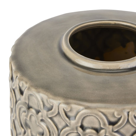 seville collection large grey marrakesh urn