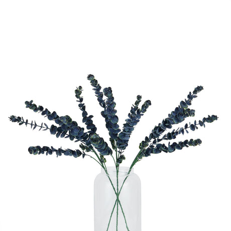 large blue eucalyptus stem