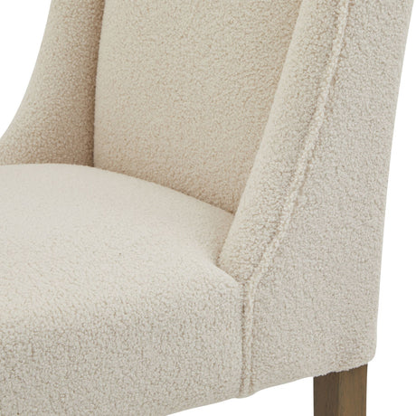 compton boucle dining chair