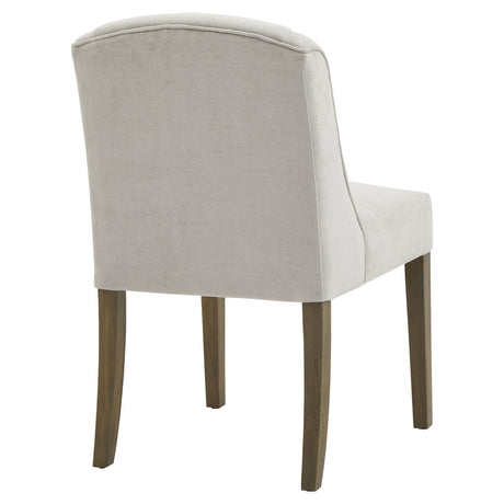 compton grey dining chair