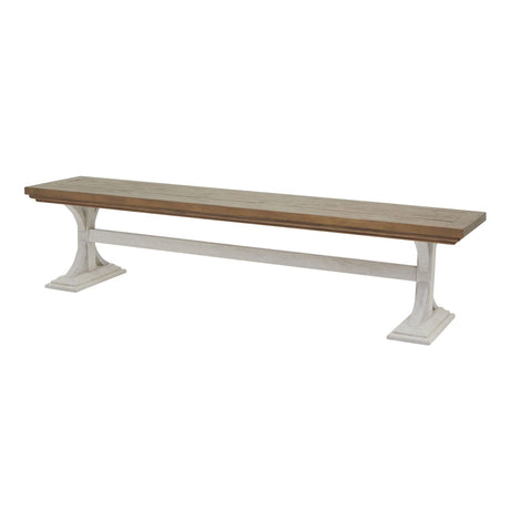 luna collection dining bench