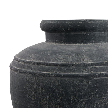 amalfi large grey water pot