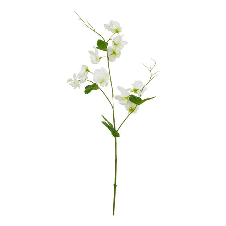 the natural garden collection white sweetpea stem
