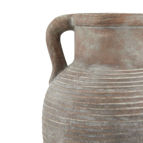 siena large brown amphora pot