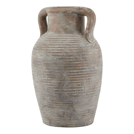 siena large brown amphora pot