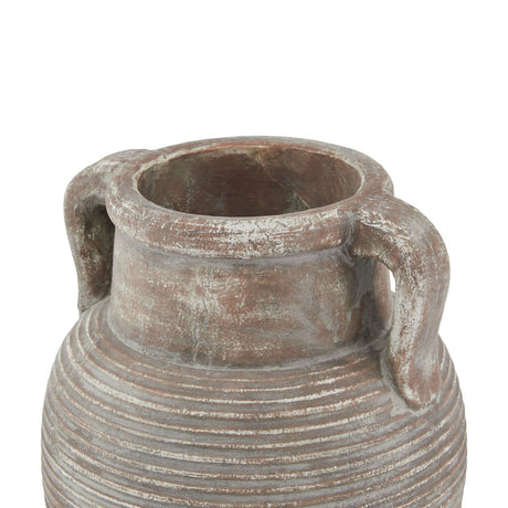 siena brown amphora pot