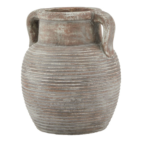 siena brown amphora pot