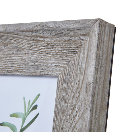grey washed 4x6 photo frame