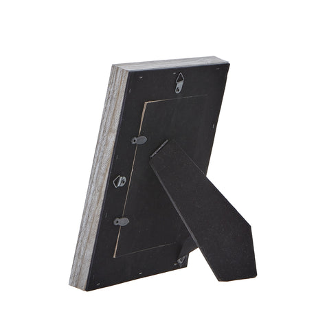 grey washed 4x6 photo frame
