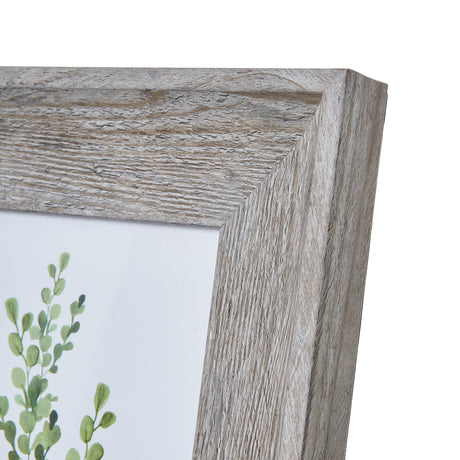 grey washed 5x7 photo frame