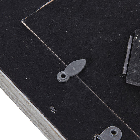 grey washed 5x7 photo frame