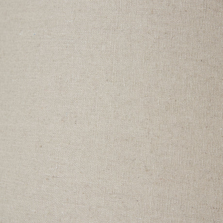 white ceramic ginger jar lamp with linen shade