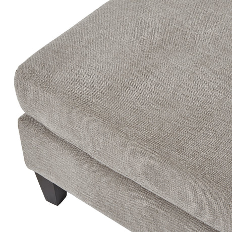 vesper taupe ottoman foot stool