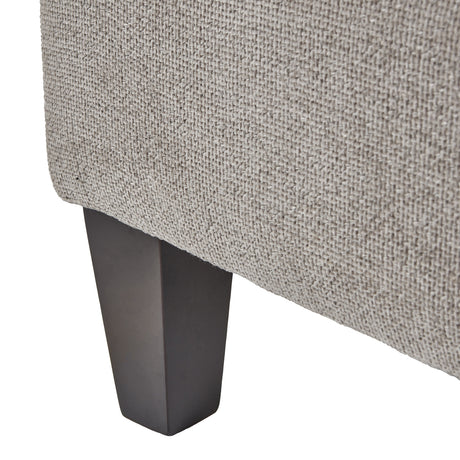 vesper taupe ottoman foot stool