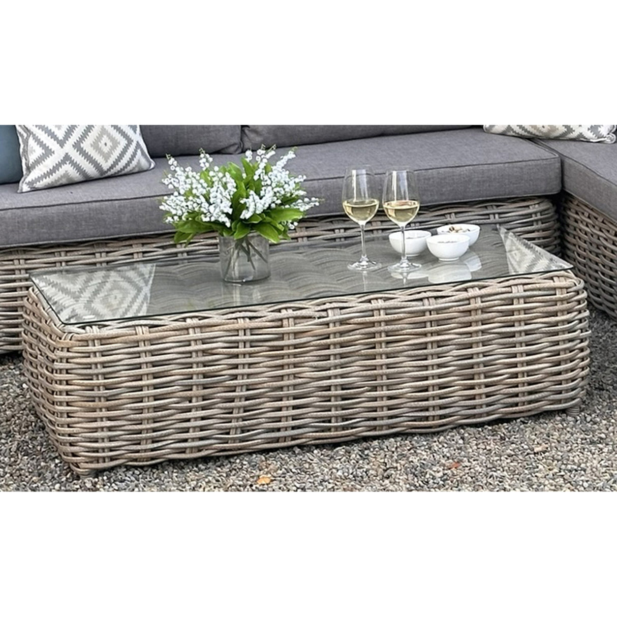 Elise Outdoor Large Corner Set