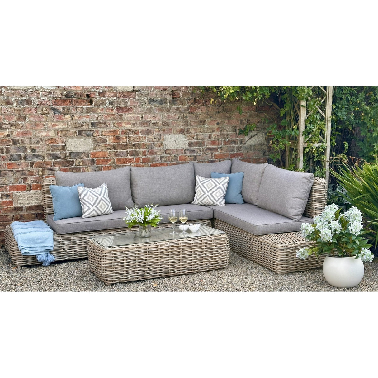 Elise Outdoor Large Corner Set