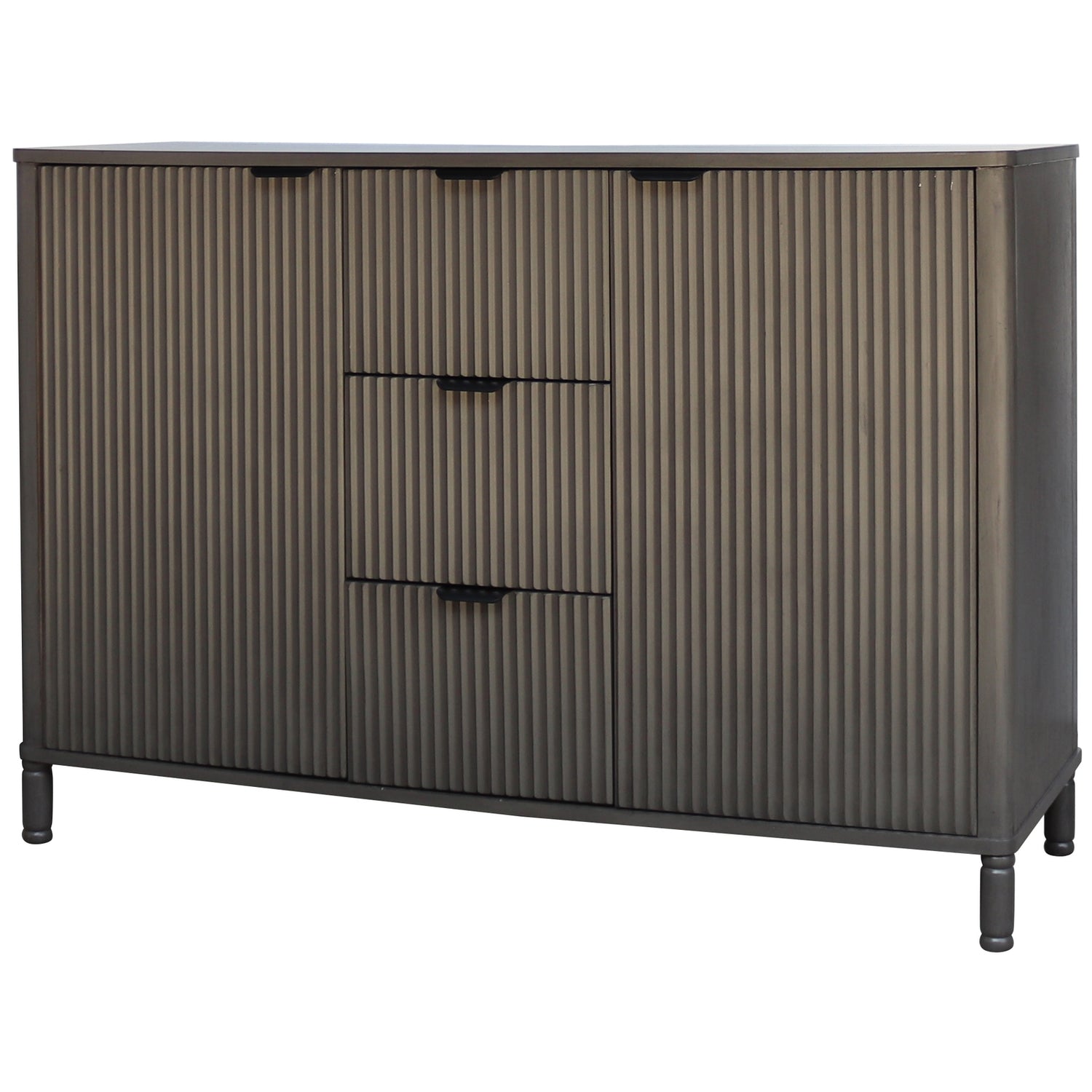 Claudine 3 Drawer 2 Door Cabinet