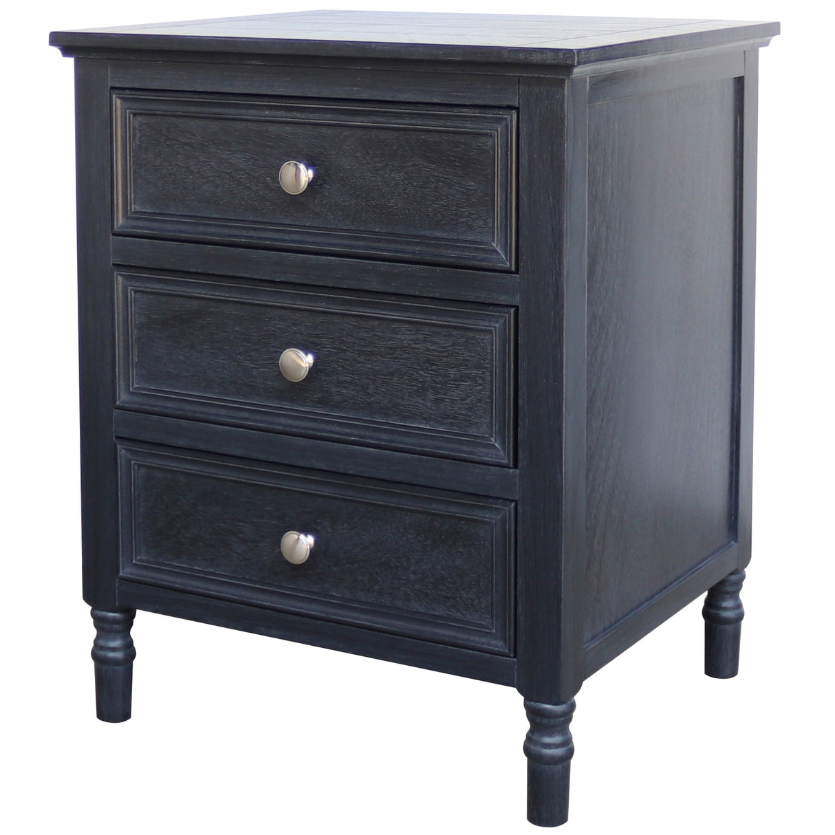 Veronique 3 Drawer Side Table