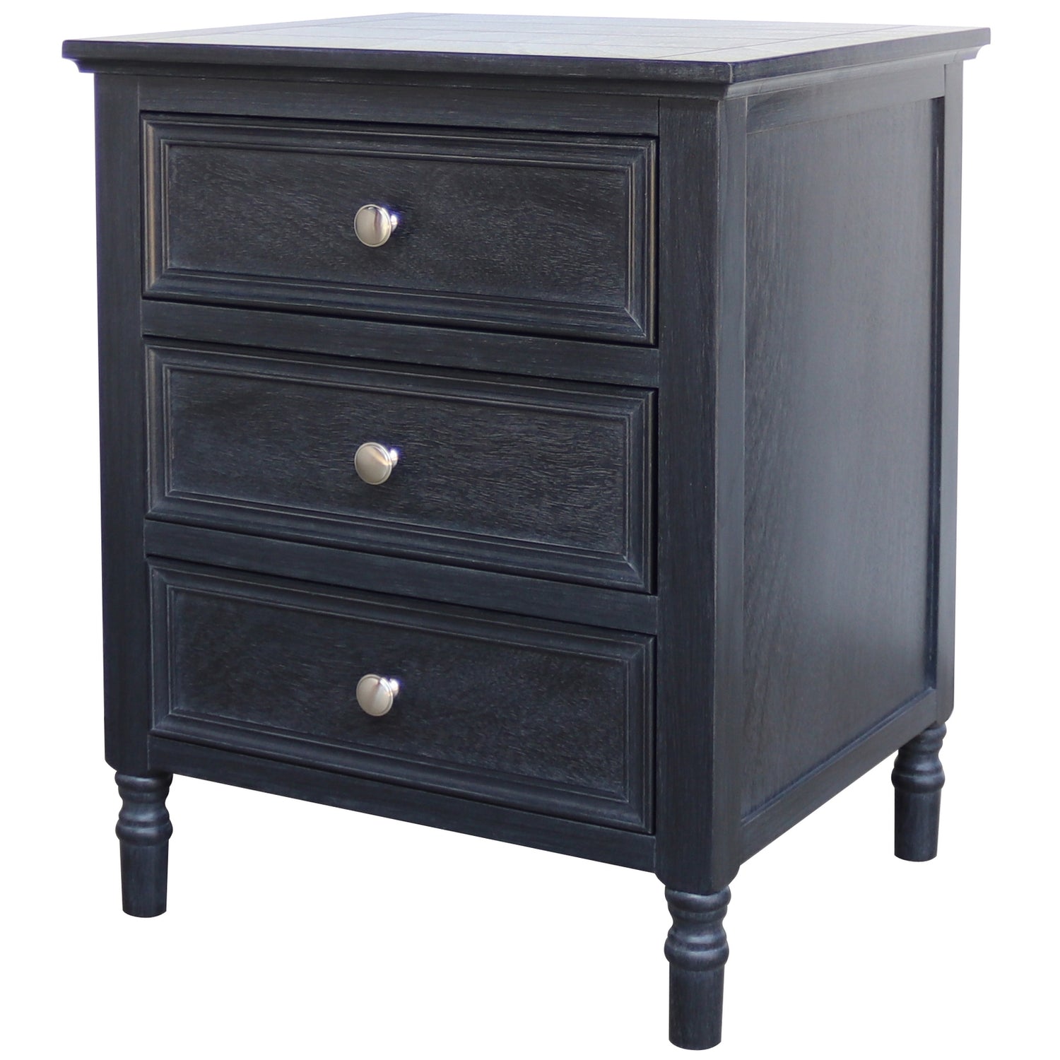 Veronique 3 Drawer Side Table