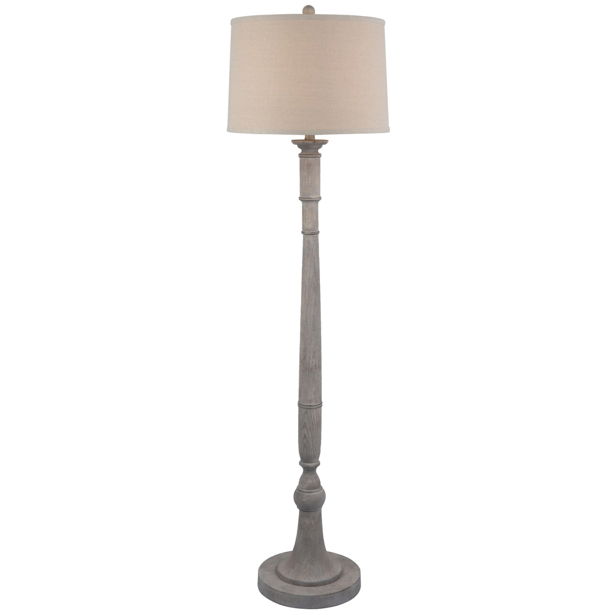 Lydie Floor Lamp With Linen Shade