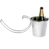 clever table hanging champagne bucket