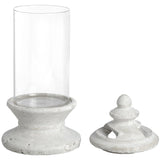 glass candle holder