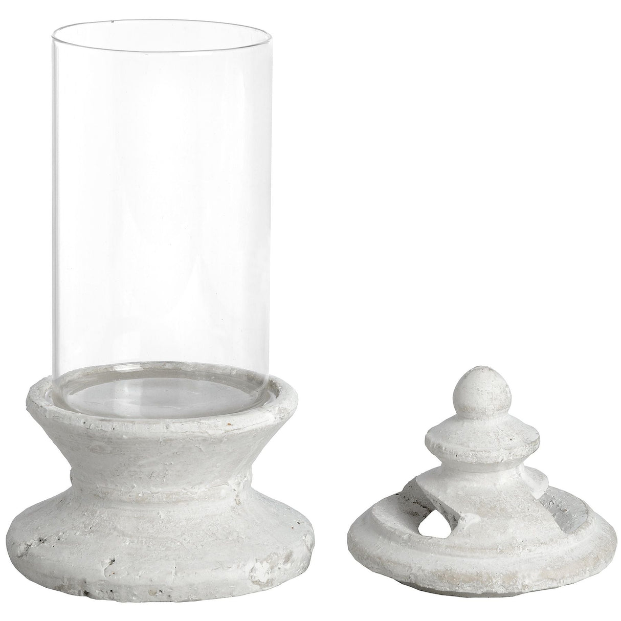 Clemence Glass Candle Holder