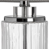 roma glass table lamp