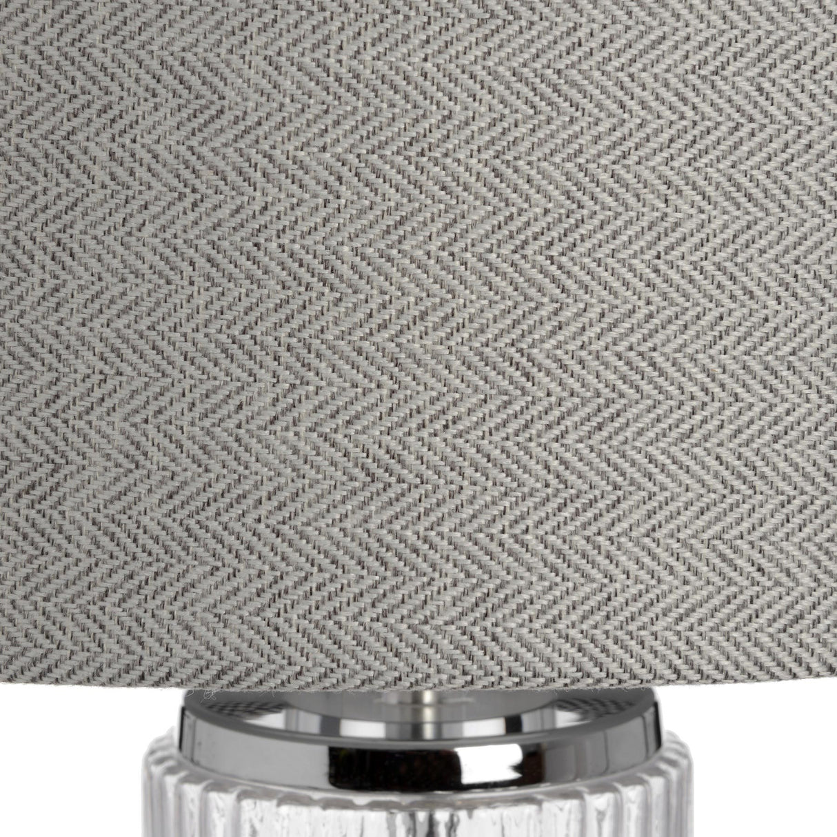 roma glass table lamp