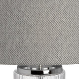 roma glass table lamp