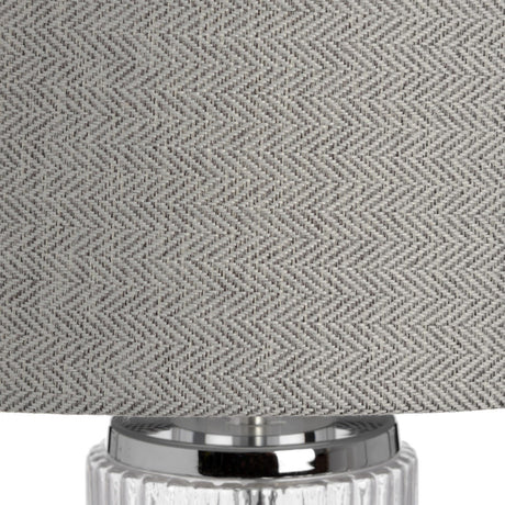 roma glass table lamp