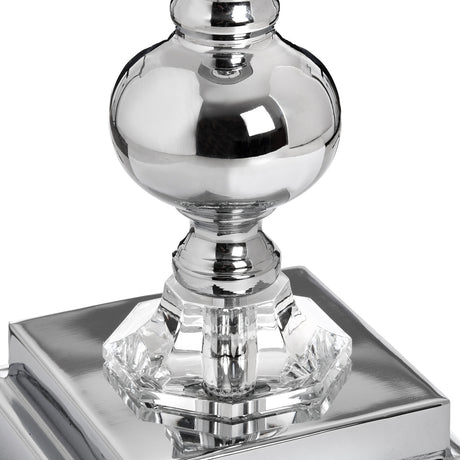 milan chrome table lamp