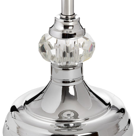 genoa chrome table lamp