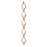 Beatrice Decorative Hanging Gold Mirror