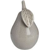 Flavie Antique Grey Small Ceramic Pear