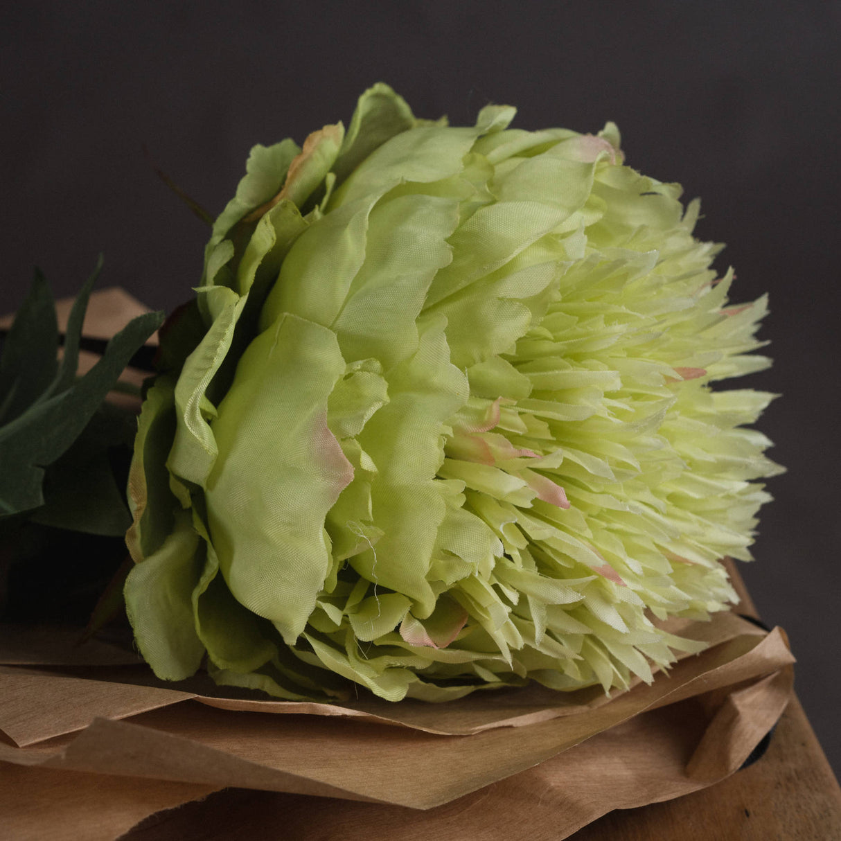 green peony