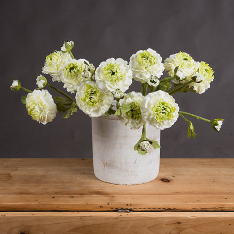 green ranunculus spray