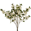 white spring mock orange flower