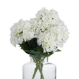 white hydrangea bouquet