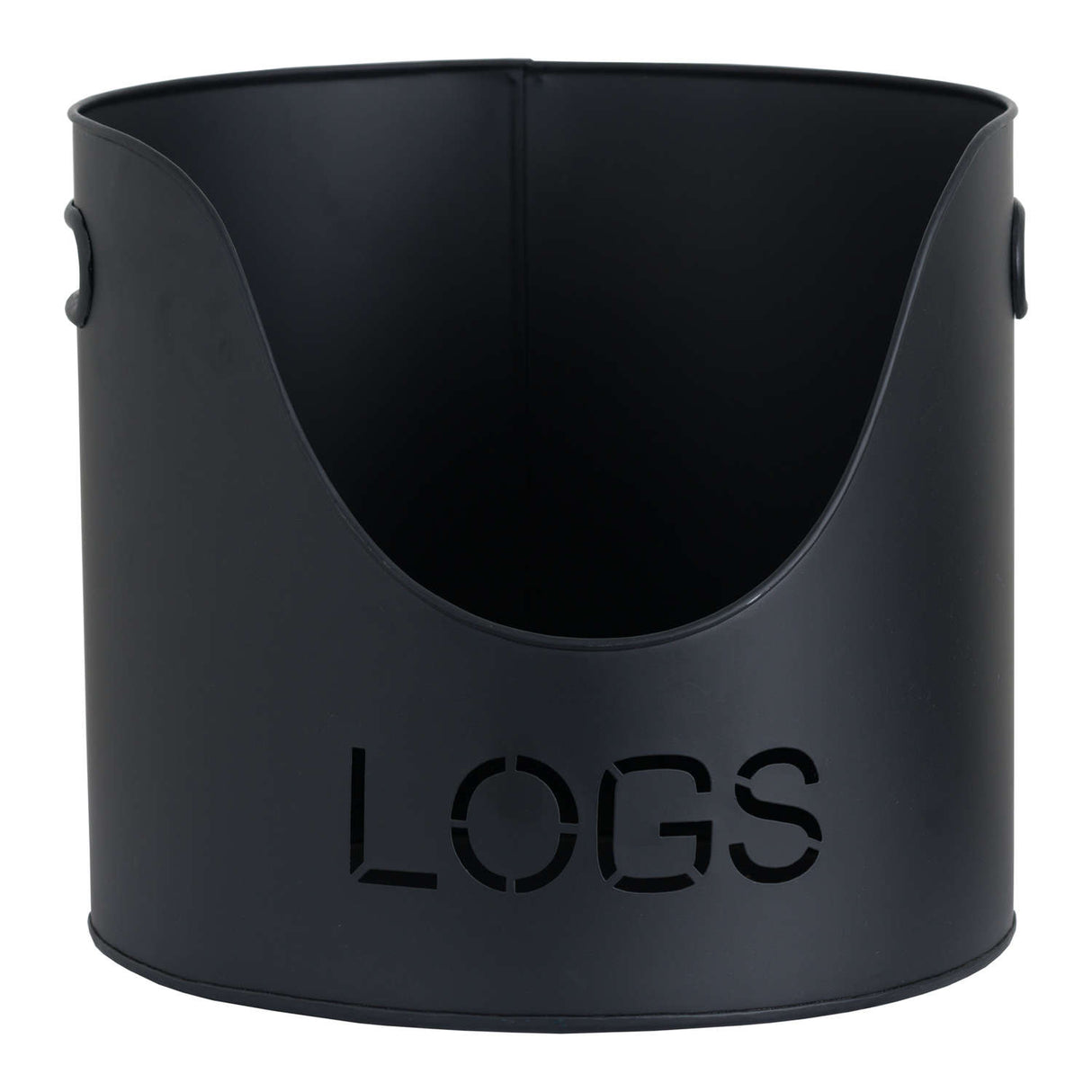 black finish logs and kindling buckets matchstick holder