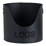 black finish logs and kindling buckets matchstick holder