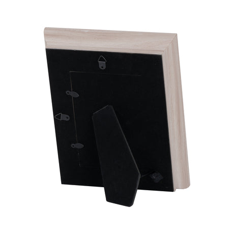 white washed wood photo frame 4x6