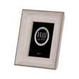 white washed wood photo frame 5x7