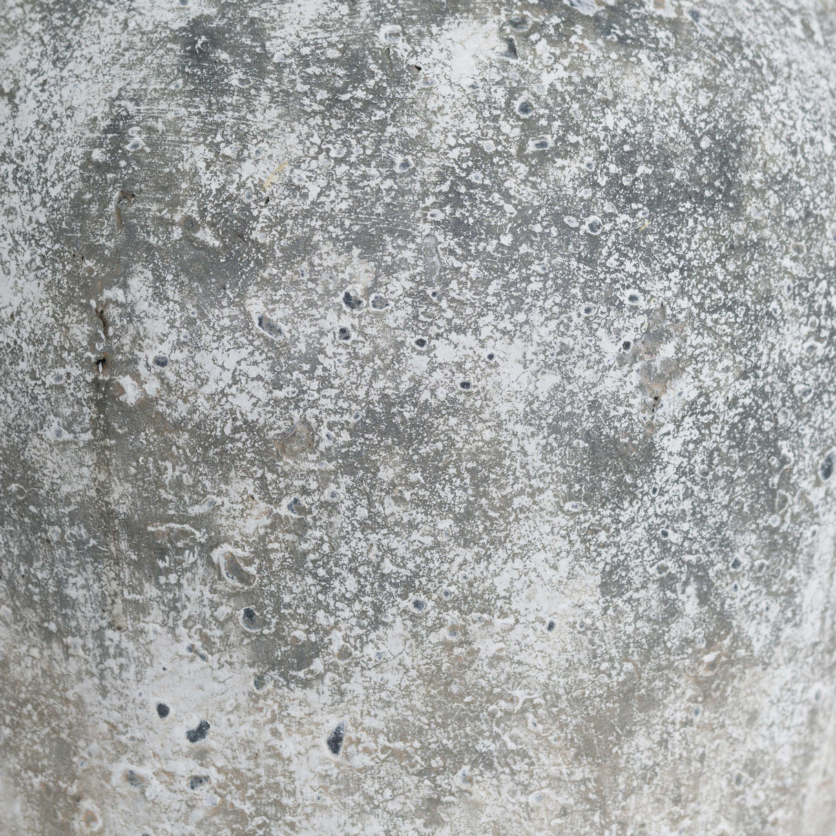 aged stone ceramic vase